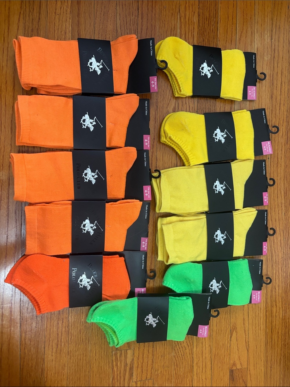 Beverly Hills Polo Club Neon Socks